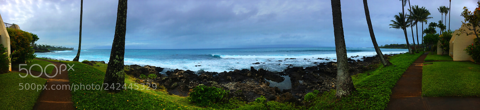 Apple iPhone 6s sample photo. Cloudy day at napili photography
