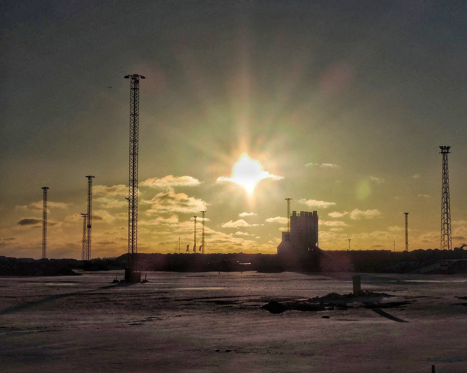 Nikon Coolpix P330 sample photo. Low winter sun over a barren landscape - helsinki, finland - 13 january 2014 photography