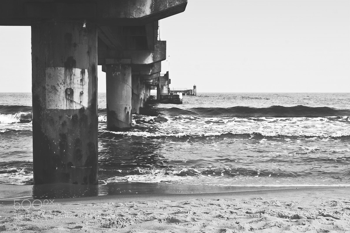Canon EOS 40D sample photo. Seebrücke photography