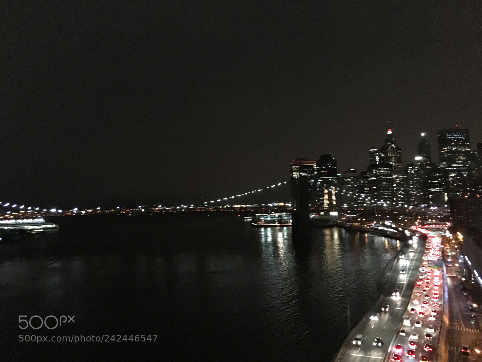 Apple iPhone SE sample photo. New york bridge photography