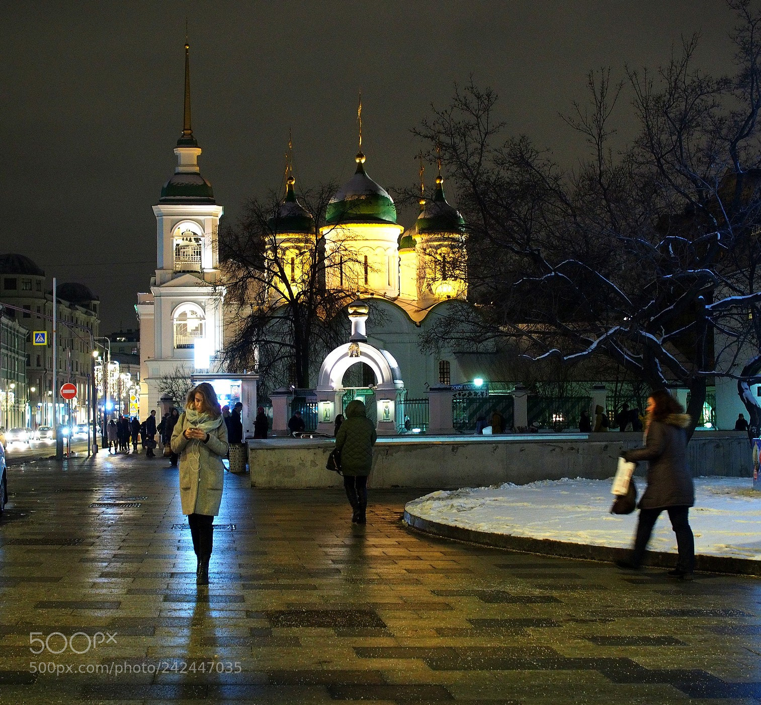 Olympus PEN E-P5 sample photo. Winter evening photography
