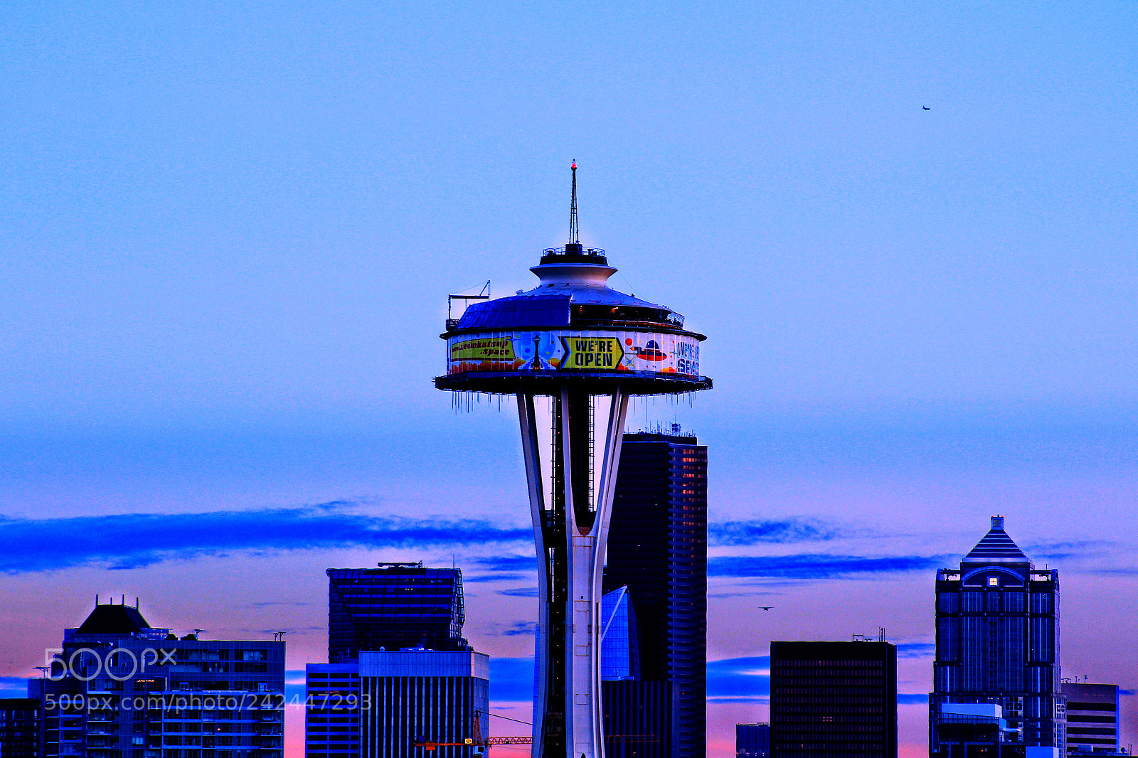 Canon EOS 1200D (EOS Rebel T5 / EOS Kiss X70 / EOS Hi) sample photo. Space needle photography