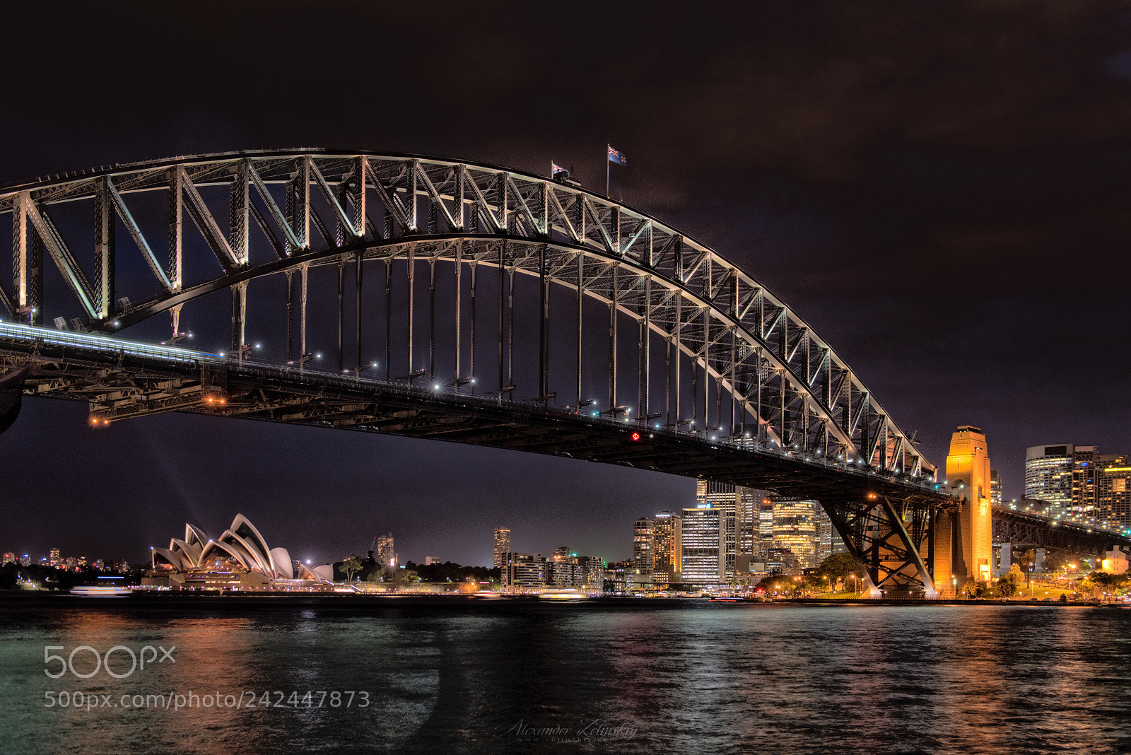 Nikon D810 sample photo. Harbour bridge and the photography