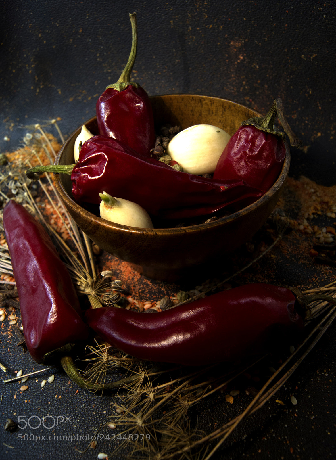 Sony Alpha DSLR-A500 sample photo. Перцы photography