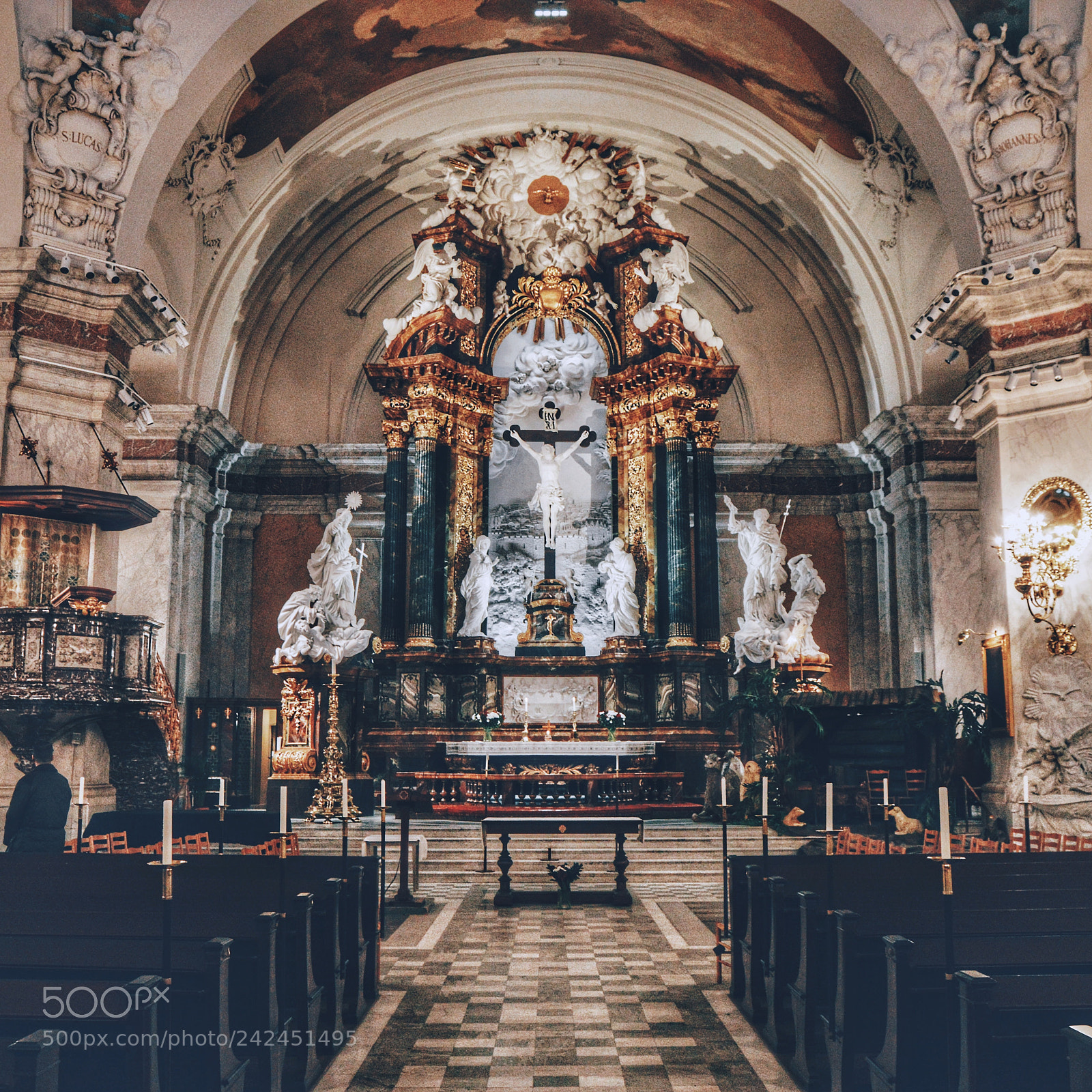 Nikon D3200 sample photo. Gustav vasa church photography