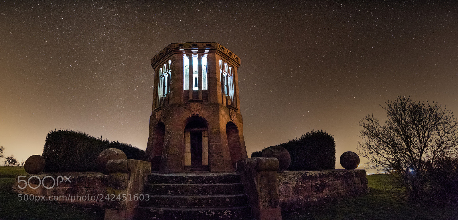 Nikon D5500 sample photo. Night tower photography