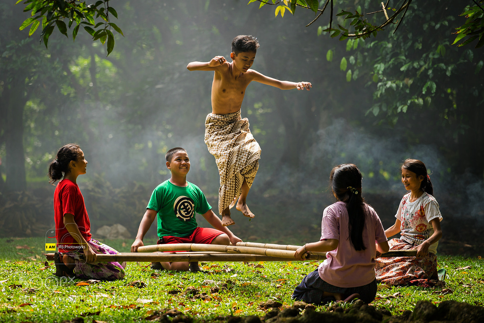 Sony a7 II sample photo. Bamboo jump photography