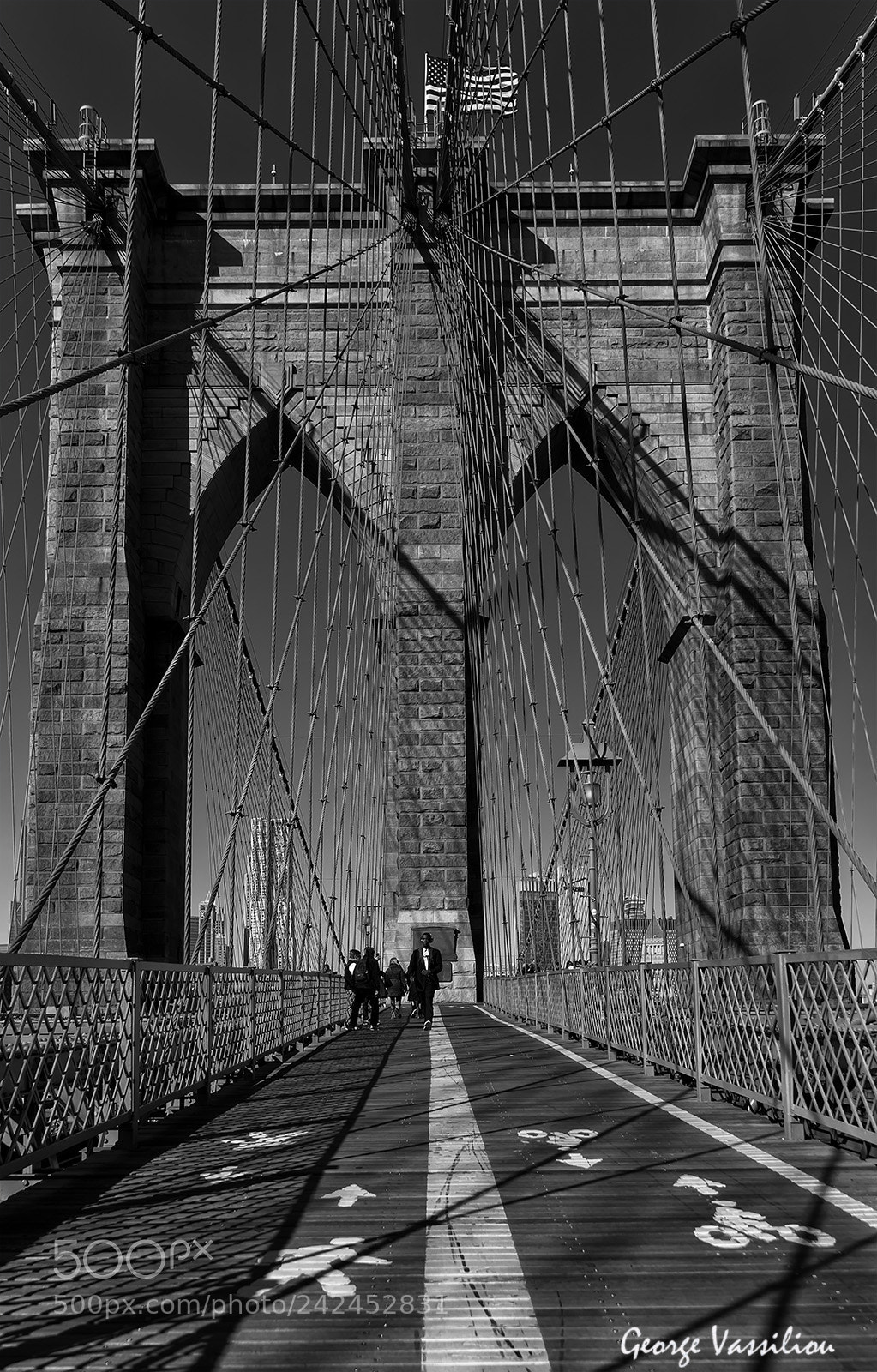 Nikon D7100 sample photo. Brooklyn bridge photography