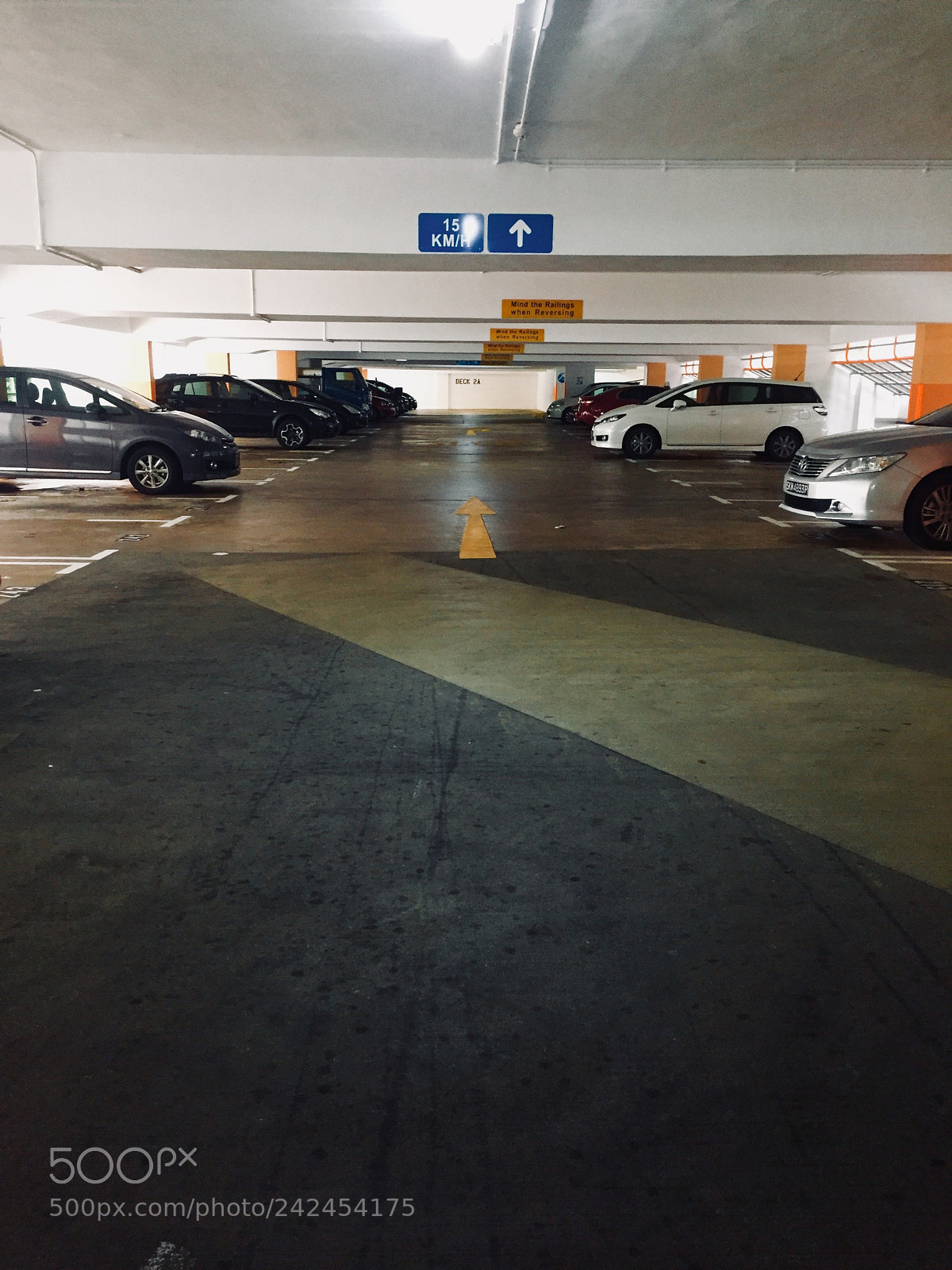 Apple iPhone 6 sample photo. Carpark photography