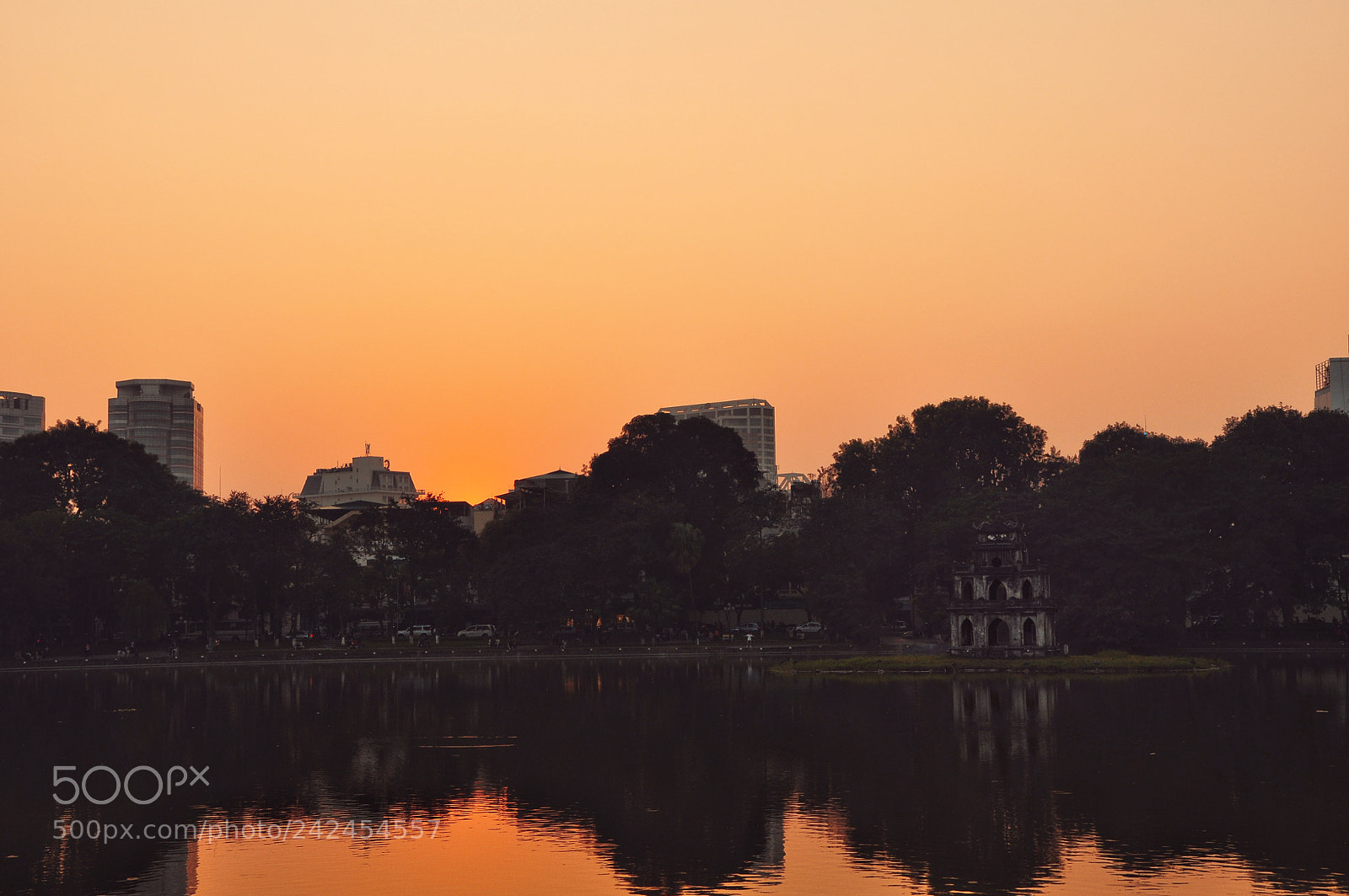 Nikon D90 sample photo. Hoan kiem lake (201412) photography