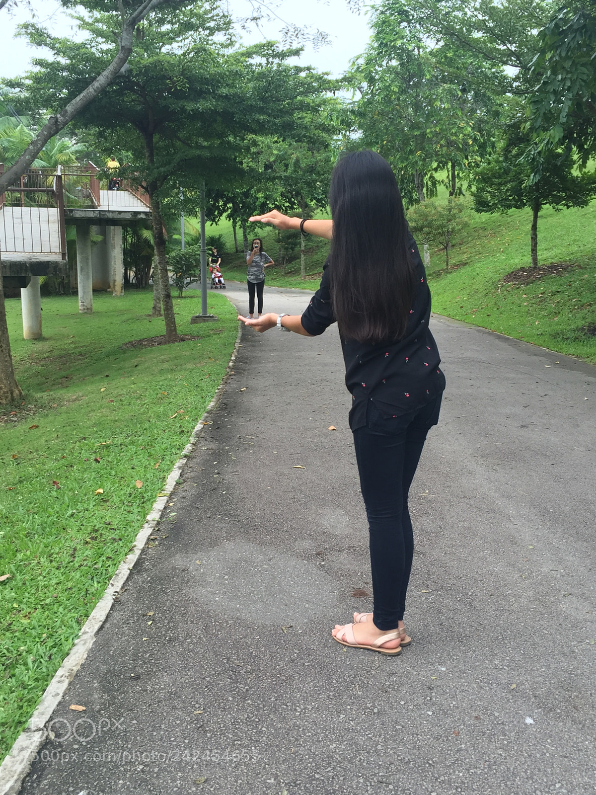 Apple iPhone 6 sample photo. Punggol reservoir_overlapping placement photography