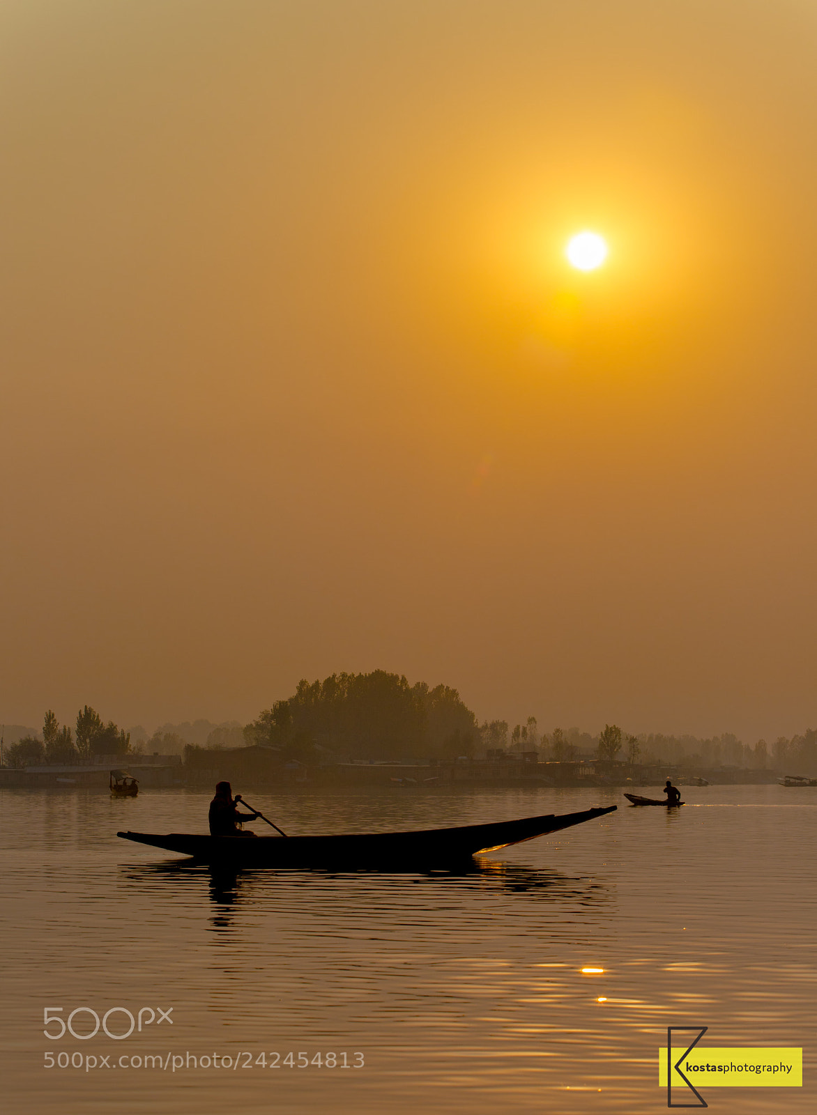 Canon EOS 6D Mark II sample photo. Dal lake sunset photography