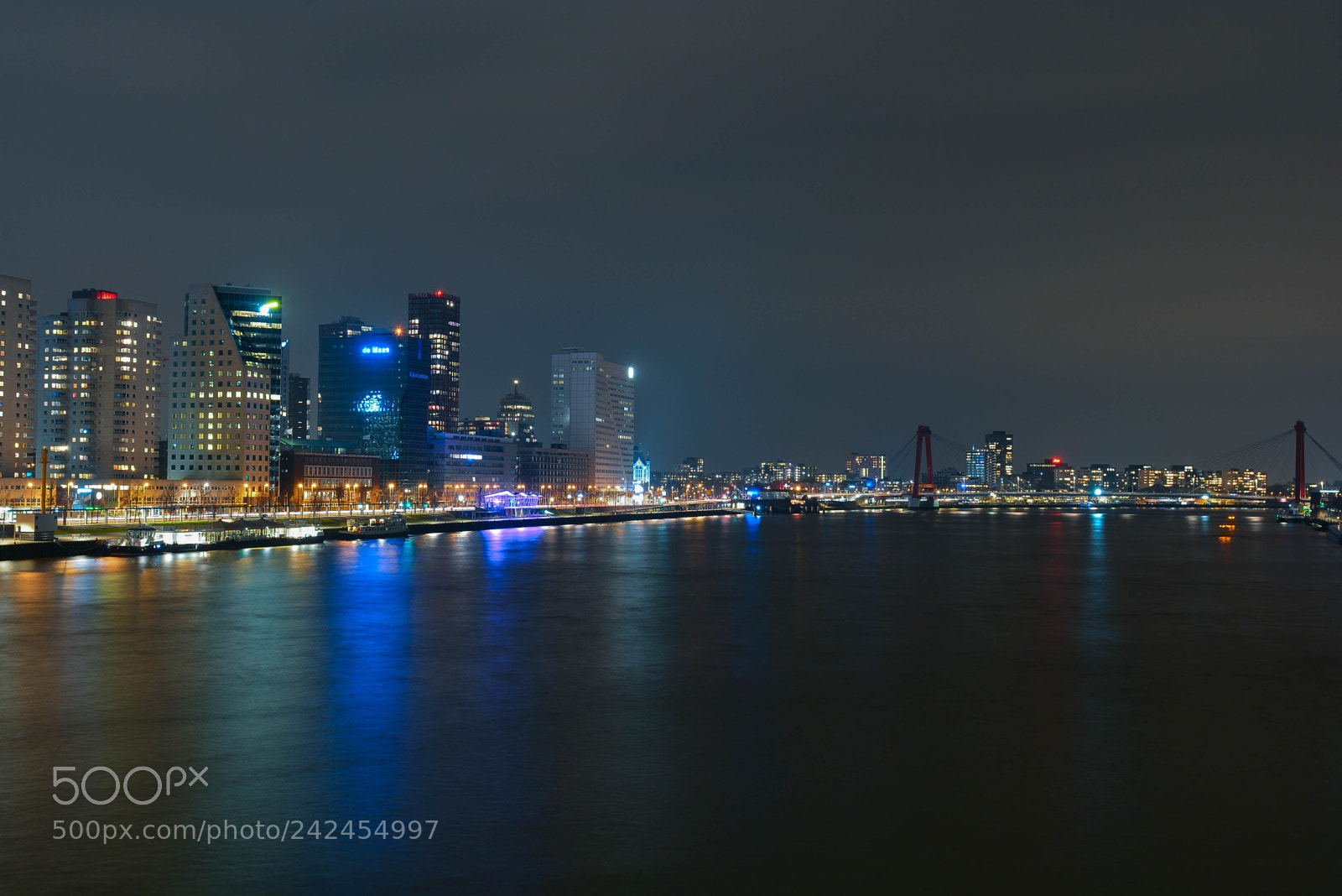 Nikon D7100 sample photo. Rotterdam skyline photography
