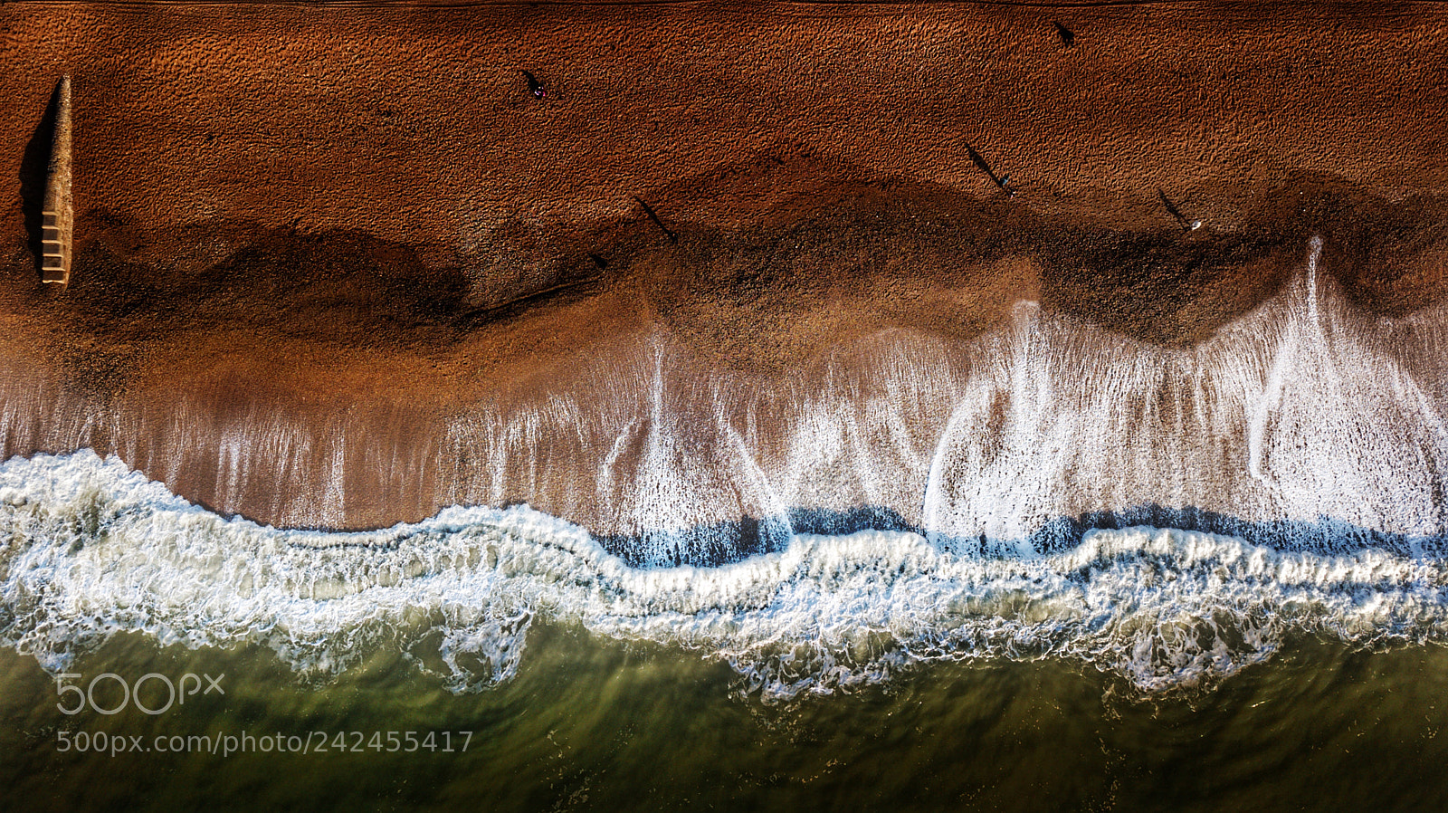 DJI FC220 sample photo. Brighton beach photography
