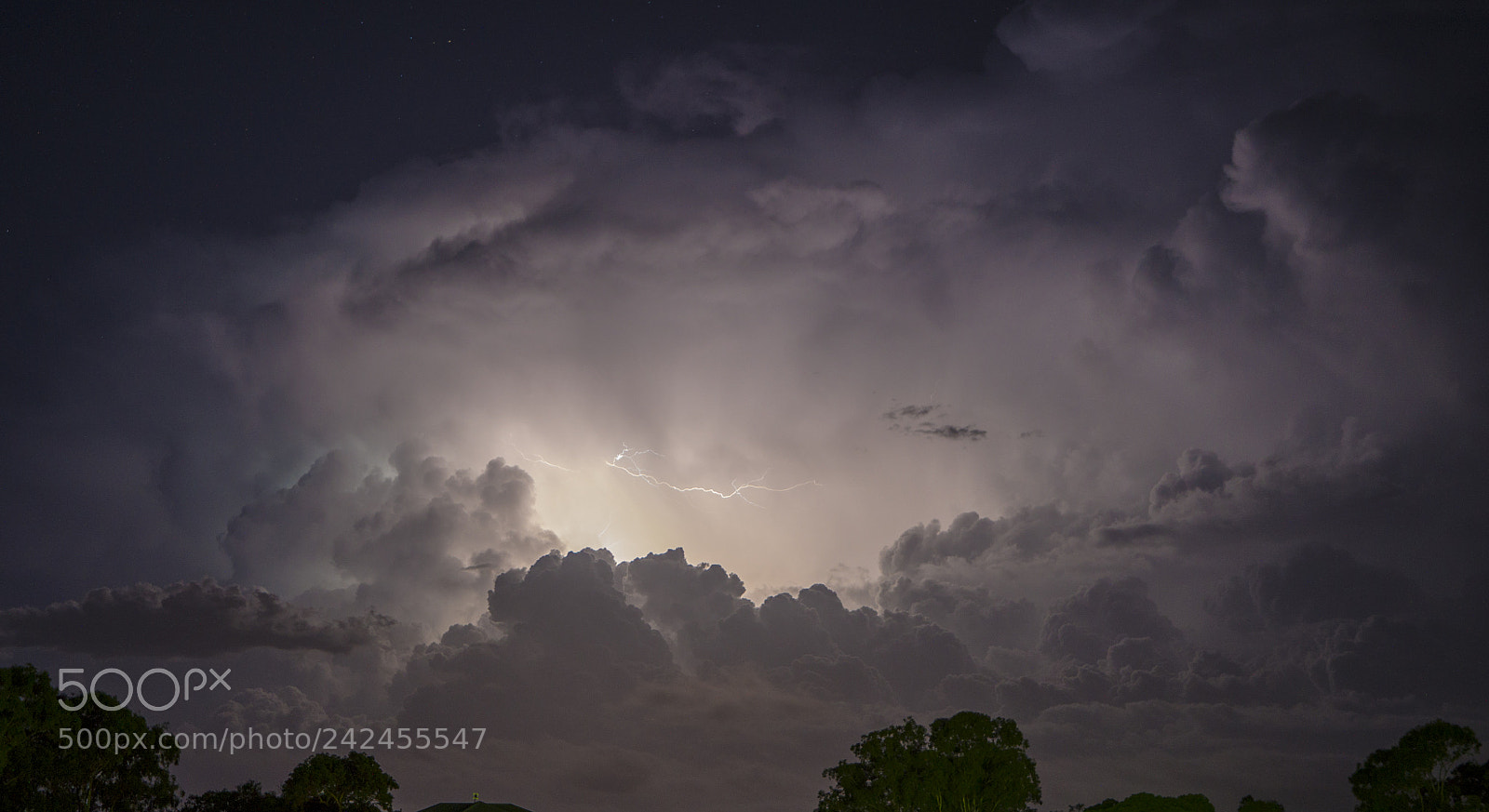 Panasonic Lumix DMC-GH4 sample photo. Lightning cloud photography