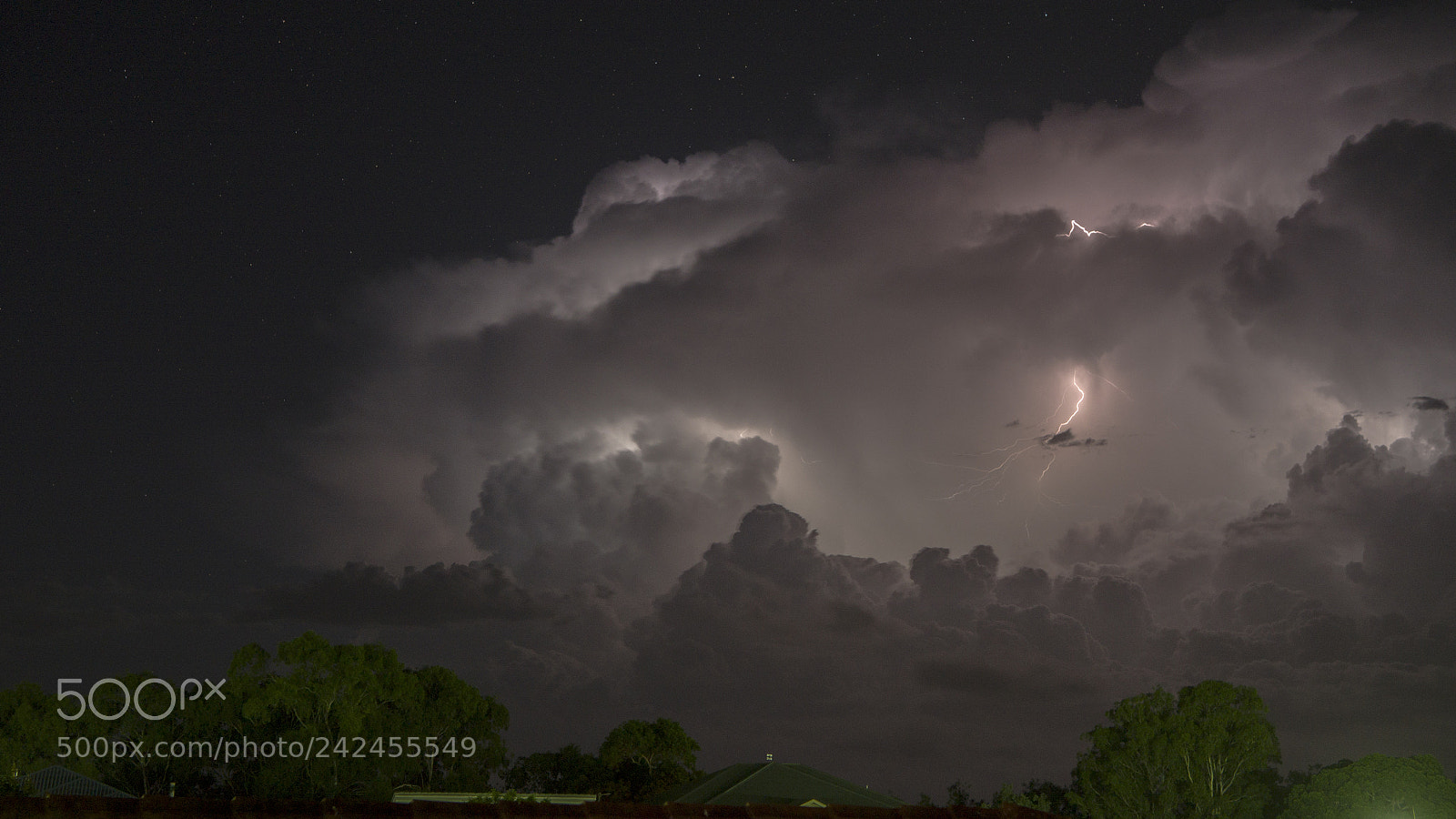 Panasonic Lumix DMC-GH4 sample photo. Lightning cloud photography