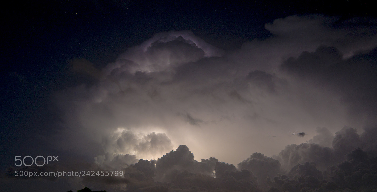 Panasonic Lumix DMC-GH4 sample photo. Lightning cloud photography