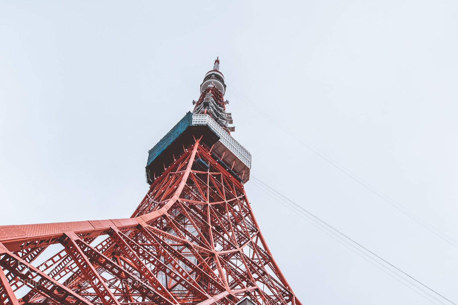 Nikon D7500 sample photo. Tokyo tower photography