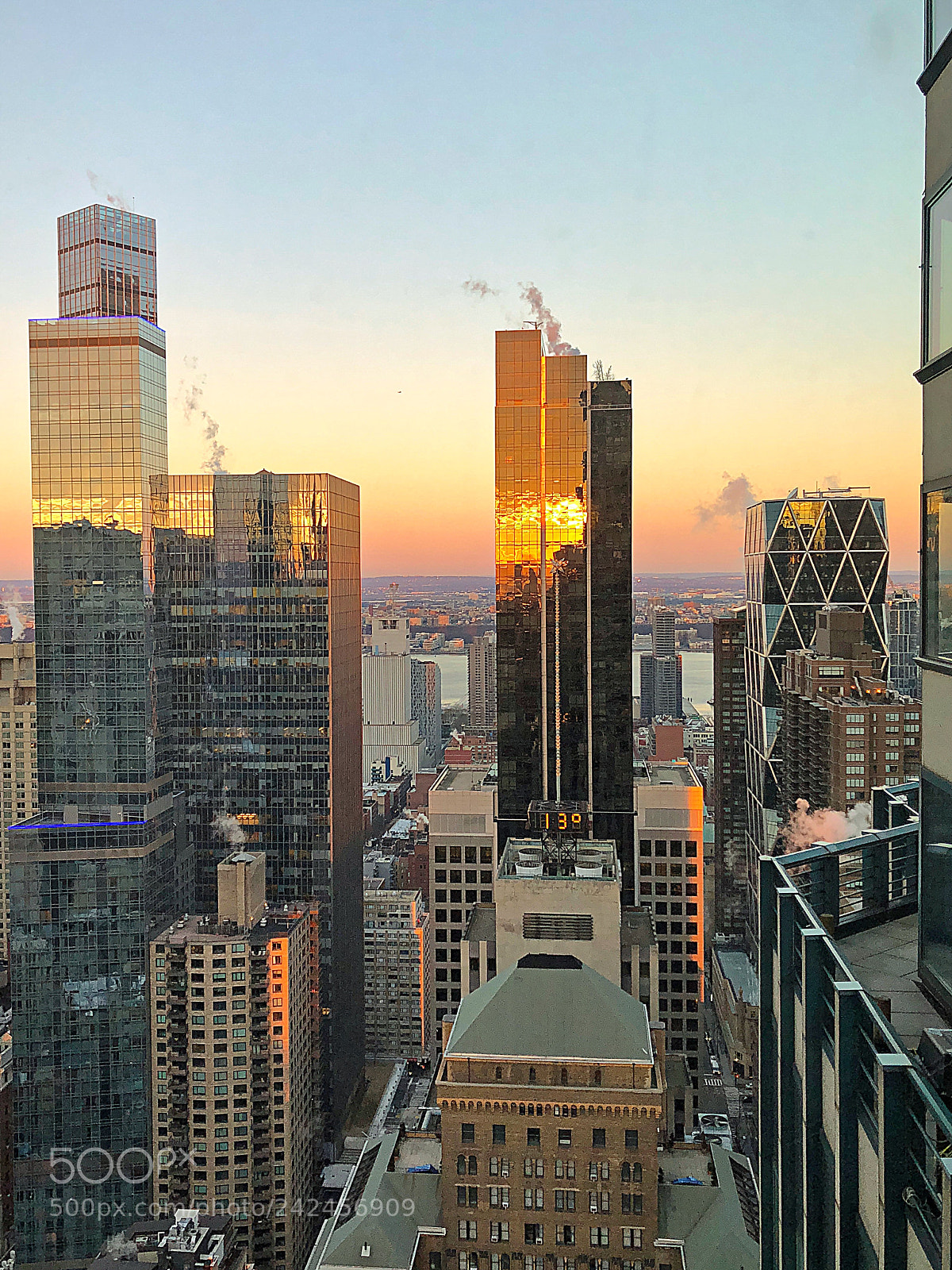 Apple iPhone X sample photo. View from our window photography