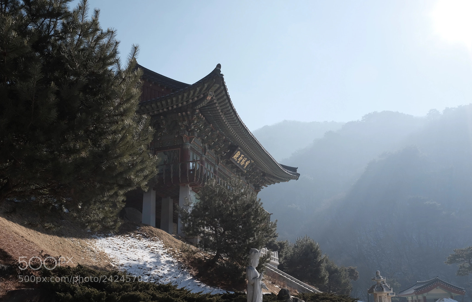 Fujifilm X100F sample photo. Temple in korea photography