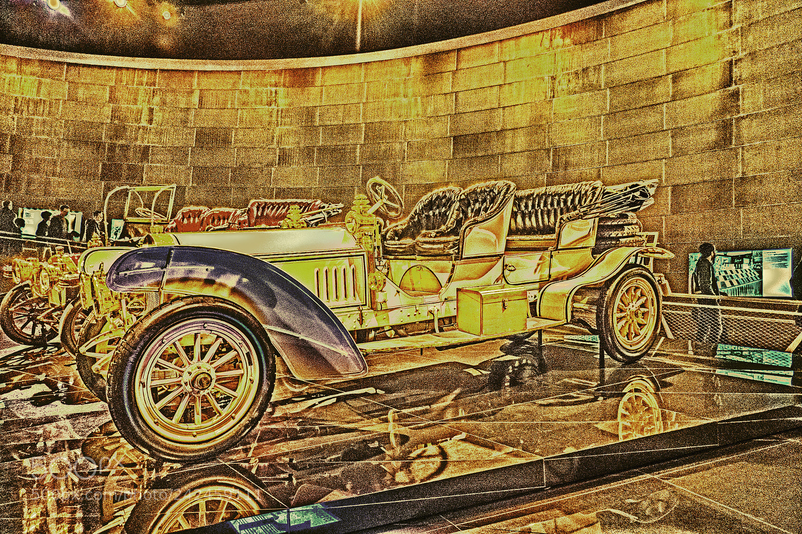 Panasonic DMC-TZ101 sample photo. Mercedes surreal photography