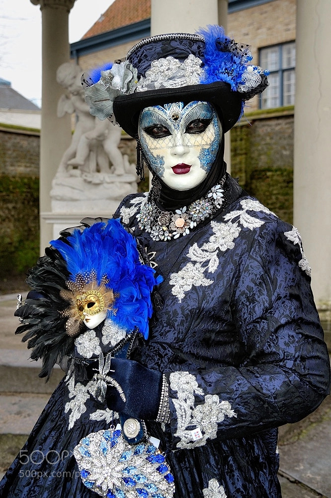 Nikon D700 sample photo. Venetian carnaval in bruges photography