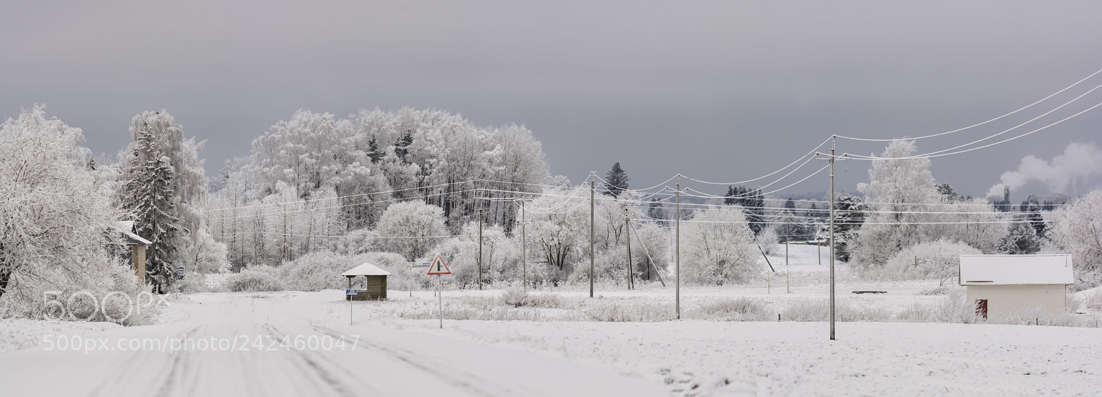 Nikon D7100 sample photo. Winter landscape photography