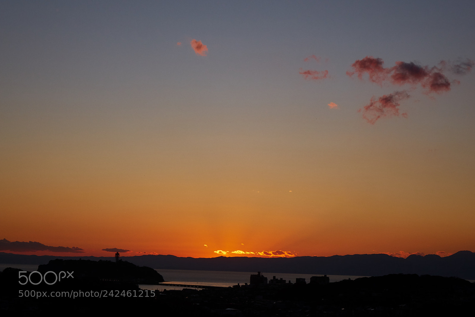 Sony Cyber-shot DSC-RX10 sample photo. Sunset with island and photography
