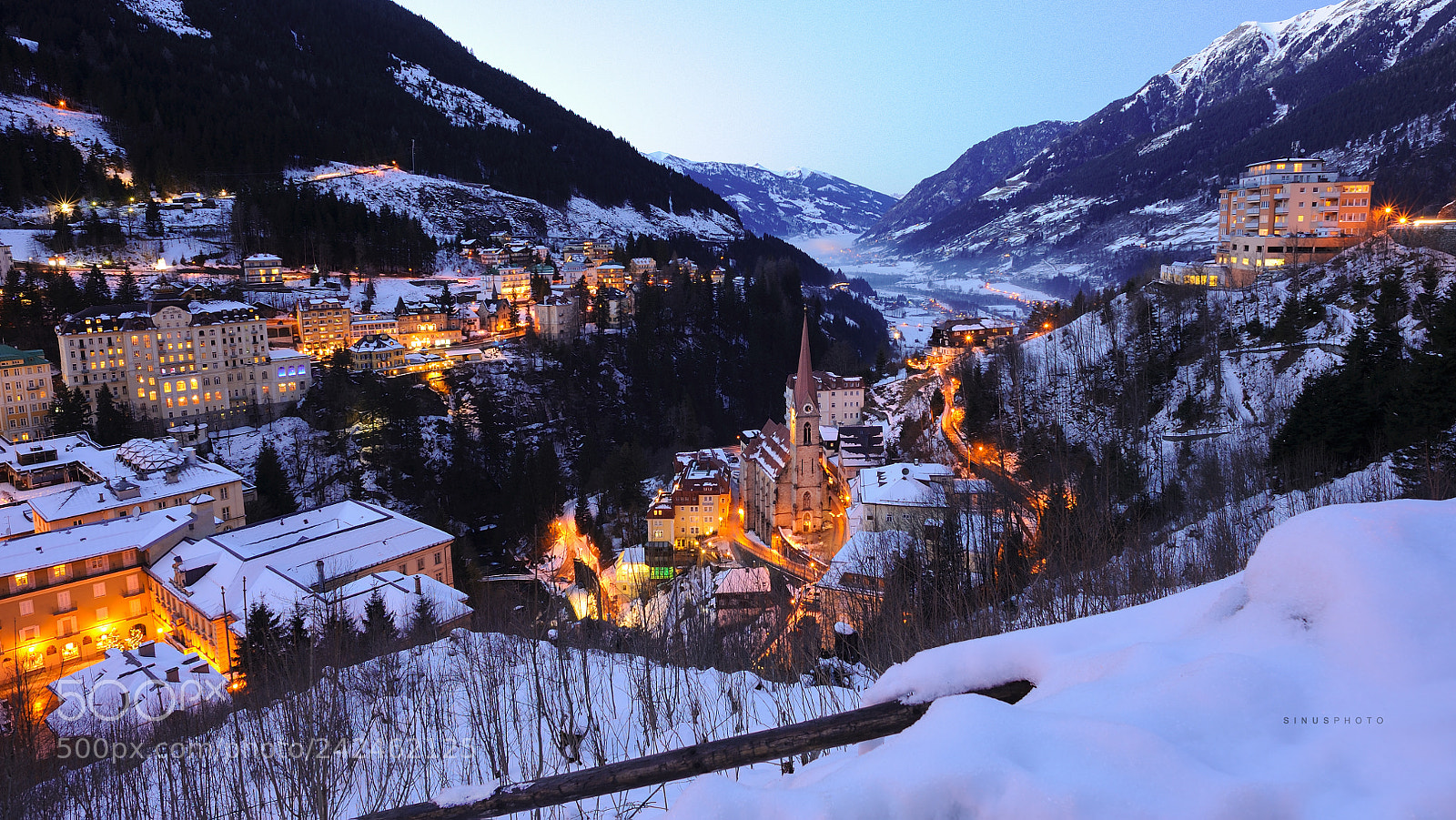 Nikon D700 sample photo. Bad gastein, austria photography