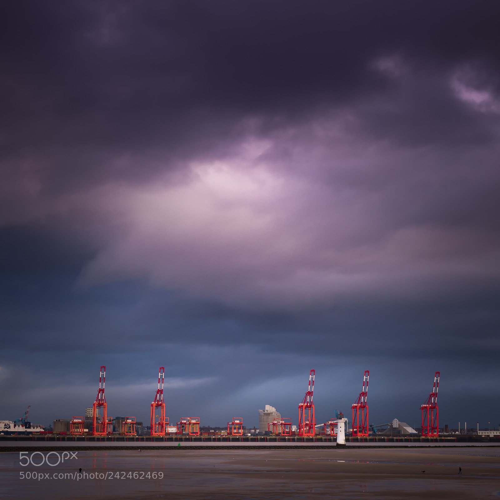 Nikon D600 sample photo. Storm over liverpool docks photography
