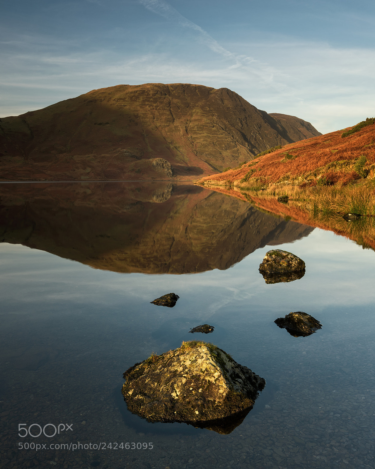 Nikon D810 sample photo. Crummock water rocks photography