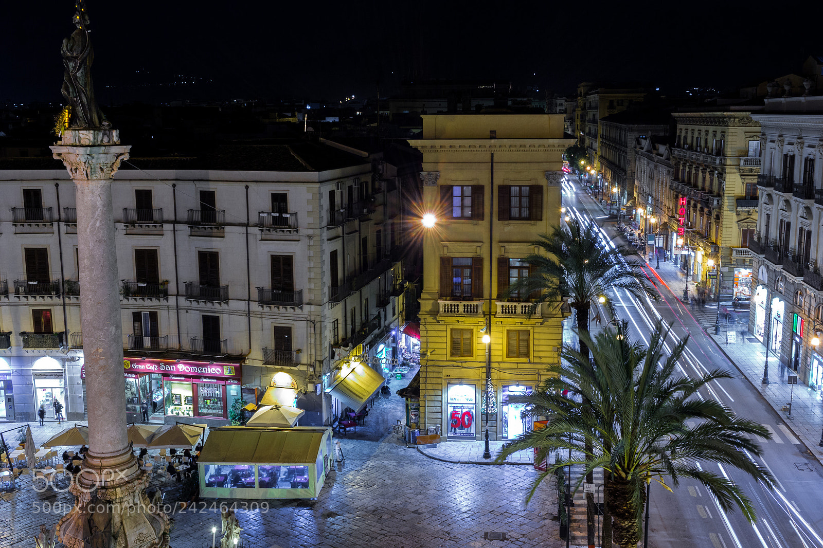 Canon EOS 100D (EOS Rebel SL1 / EOS Kiss X7) sample photo. Palermo on the roof photography