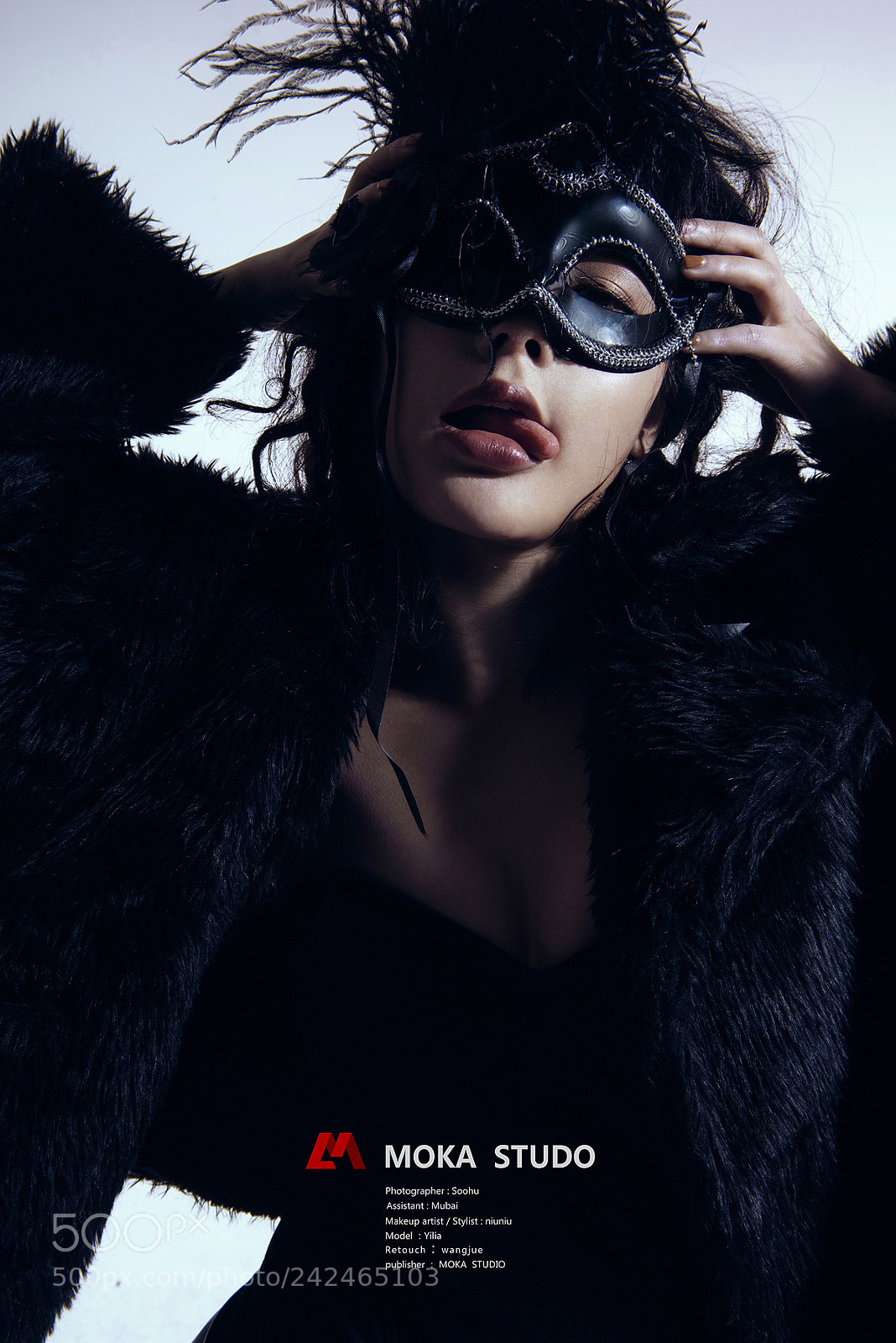 Nikon D810 sample photo. 面具--女郎 photography