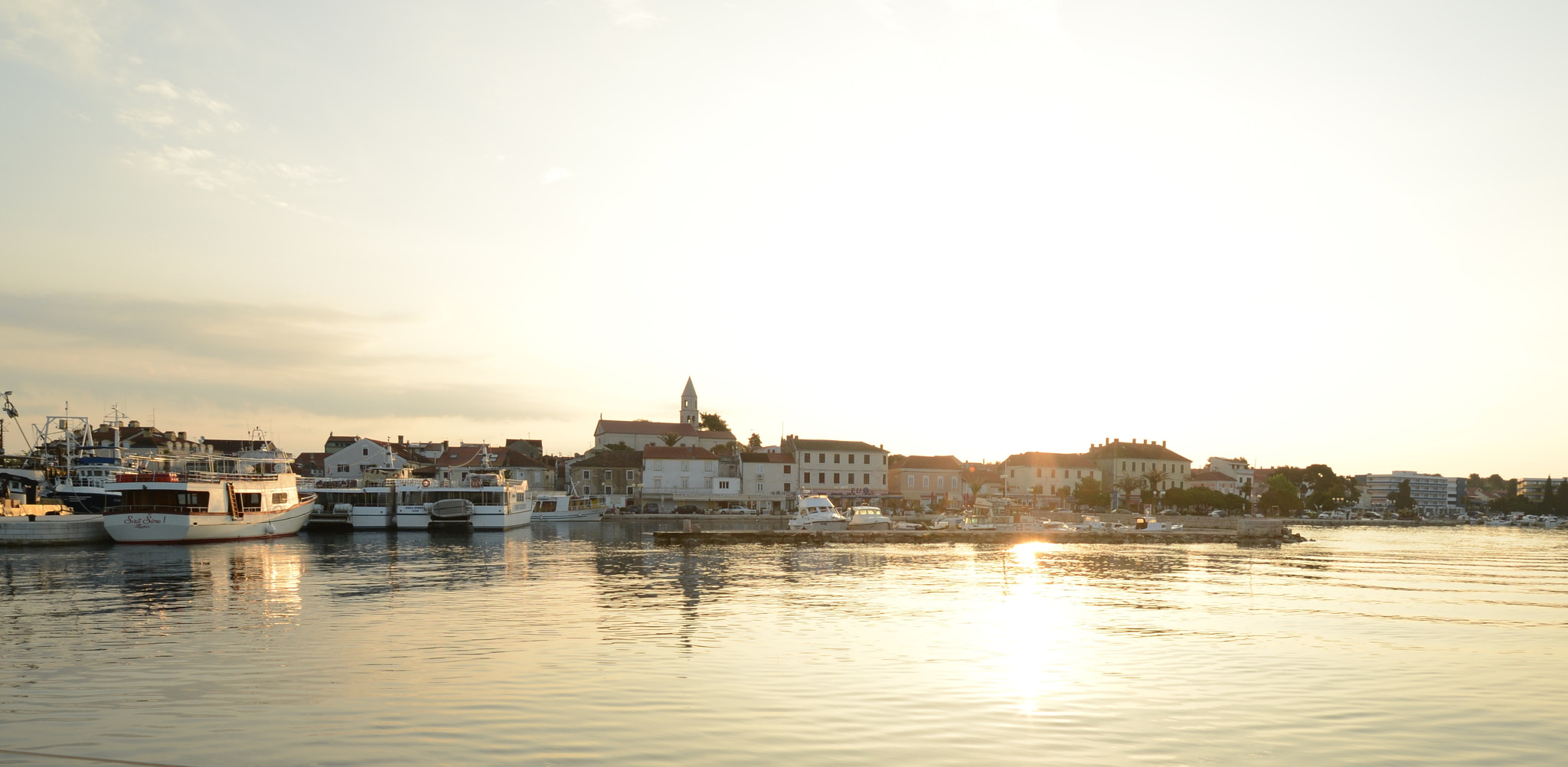 Nikon D600 sample photo. Biograd at sunrise photography