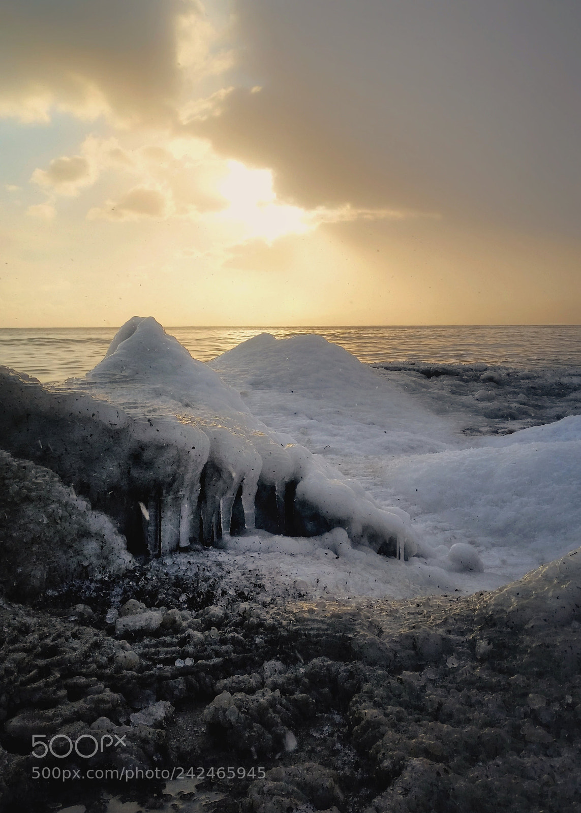 Samsung Galaxy S5 sample photo. Sun and ice photography