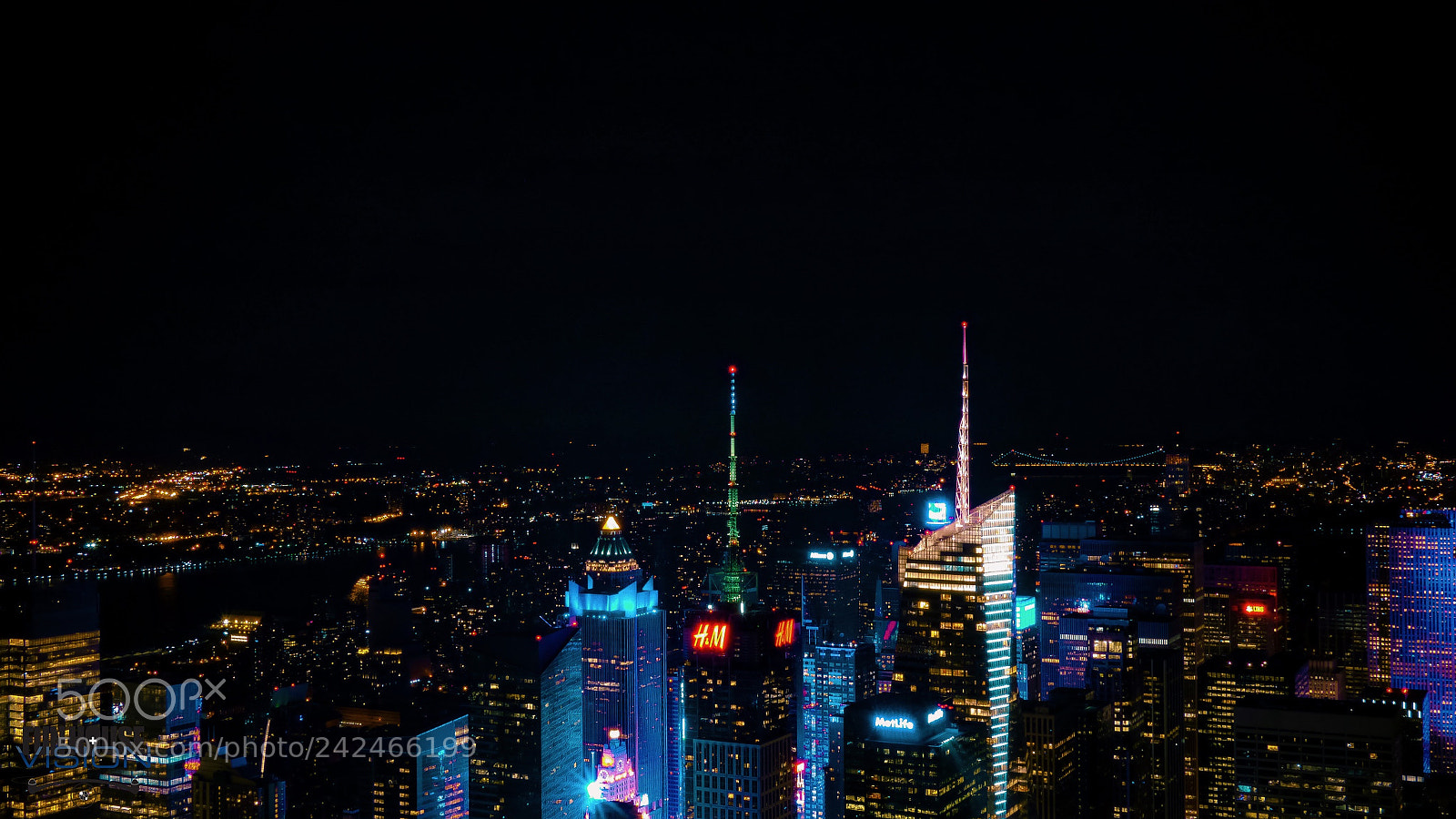 Panasonic Lumix DMC-GH2 sample photo. New york city lights 3/3 photography