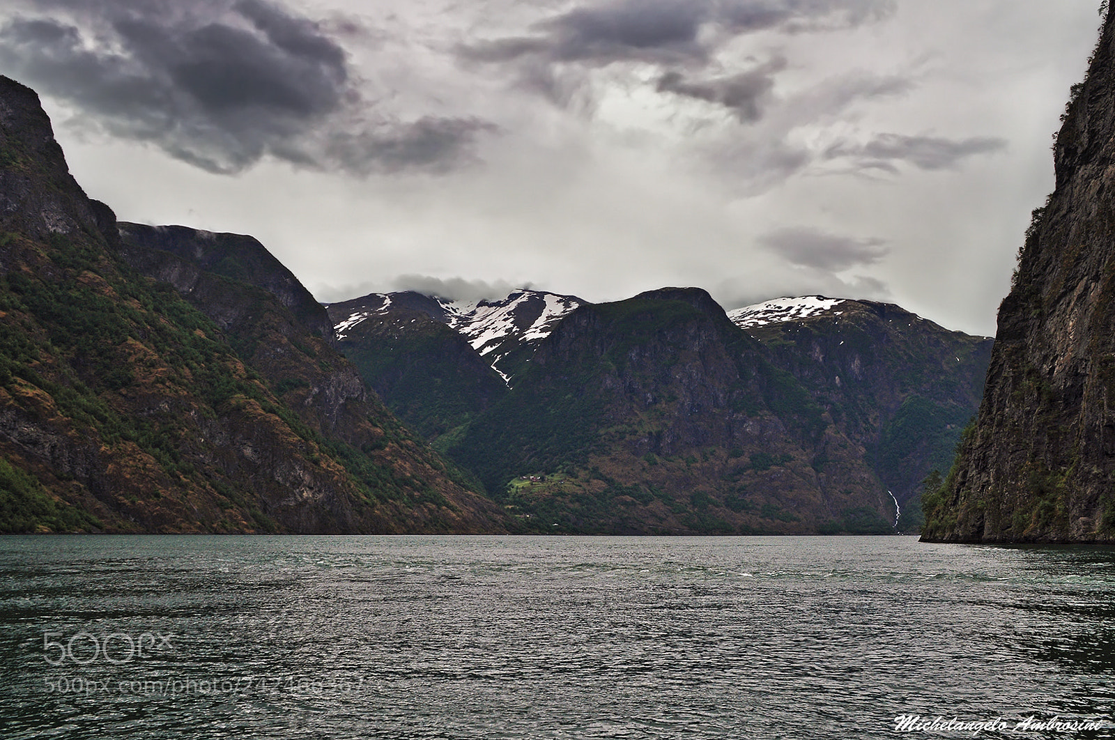 Nikon D5000 sample photo. Aurlandsfjord photography