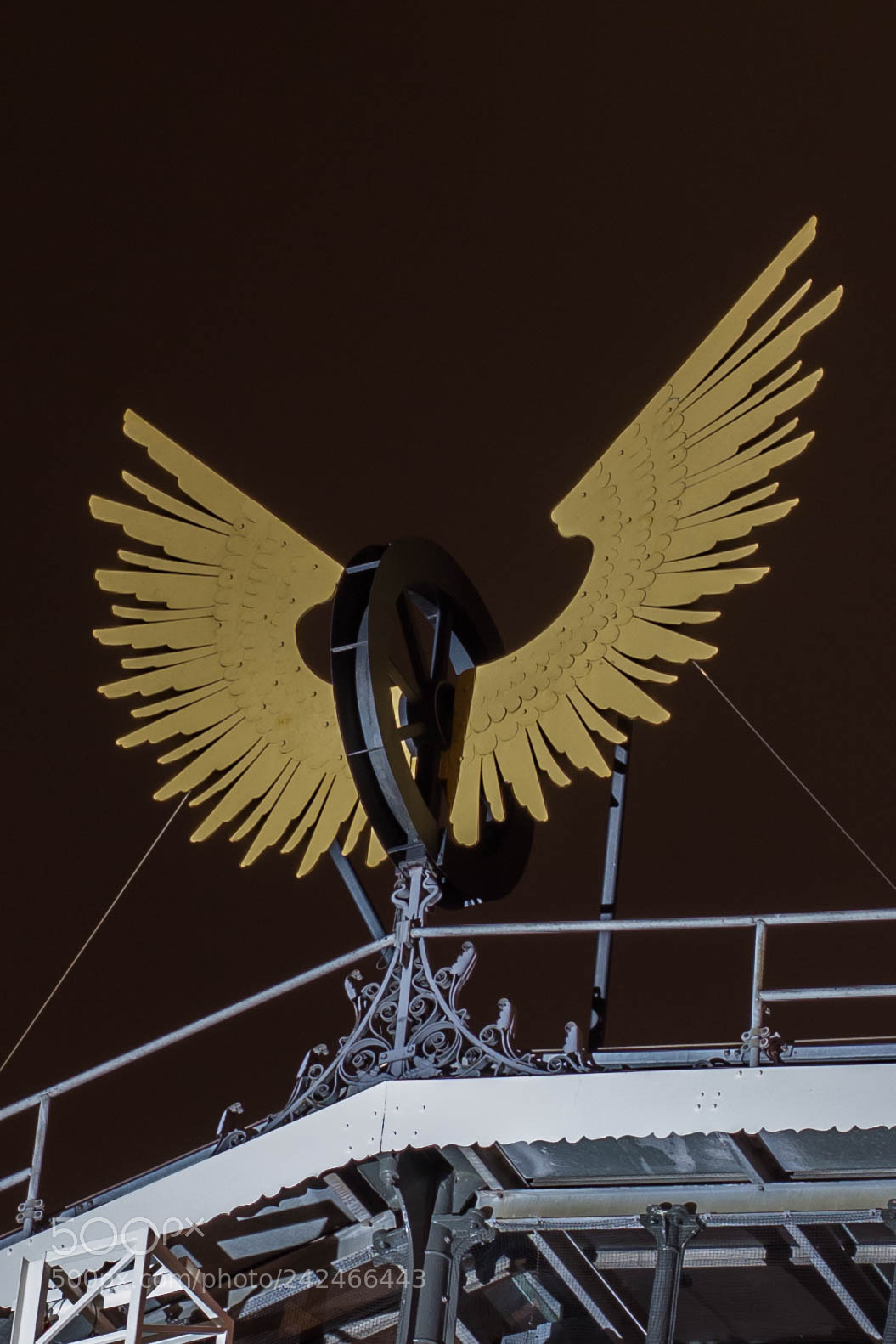 Nikon D3100 sample photo. Winged wheel photography