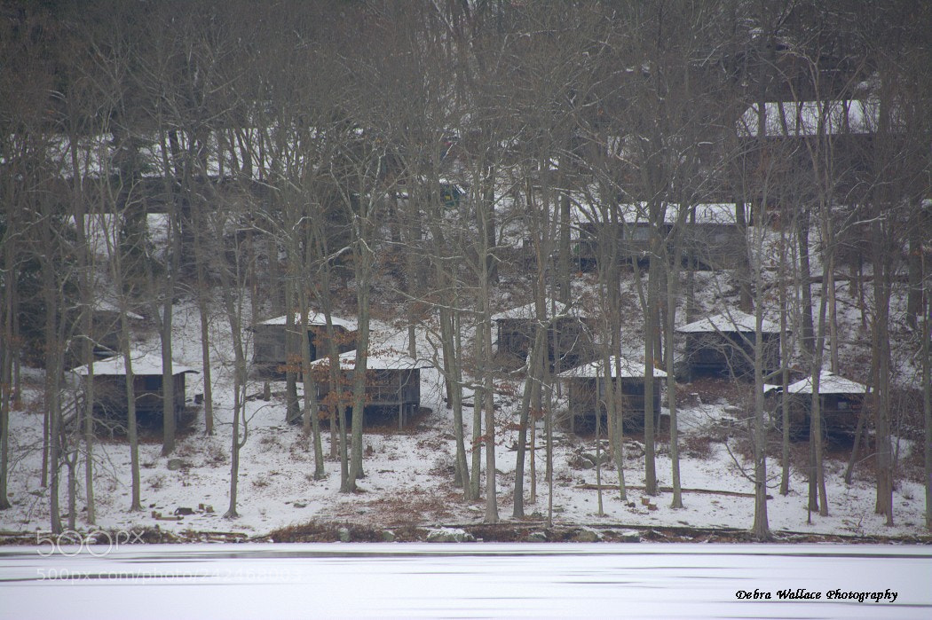 Nikon D7100 sample photo. Lake sebago cabins in photography