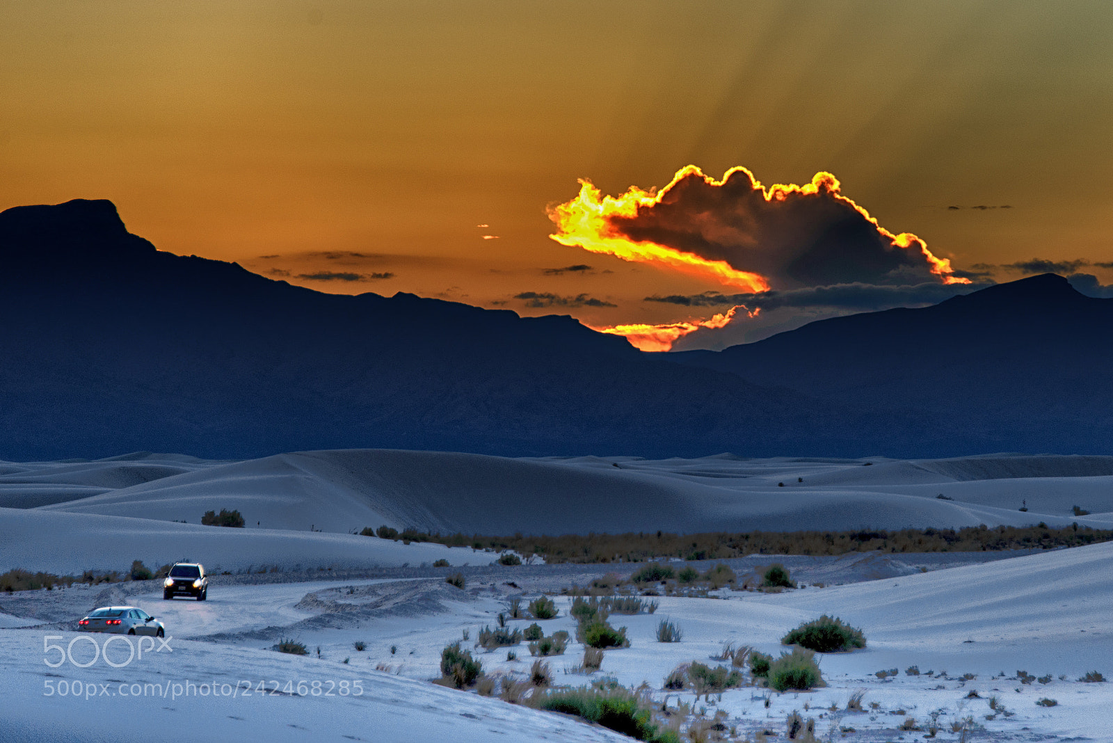 Nikon D600 sample photo. White sands sundown photography