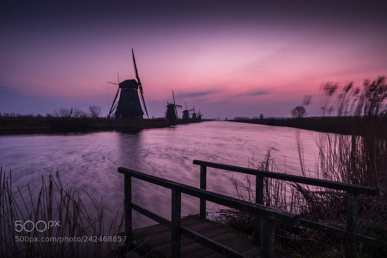 Fujifilm X-T20 sample photo. Zonsopgang windmolens kinderdijk photography