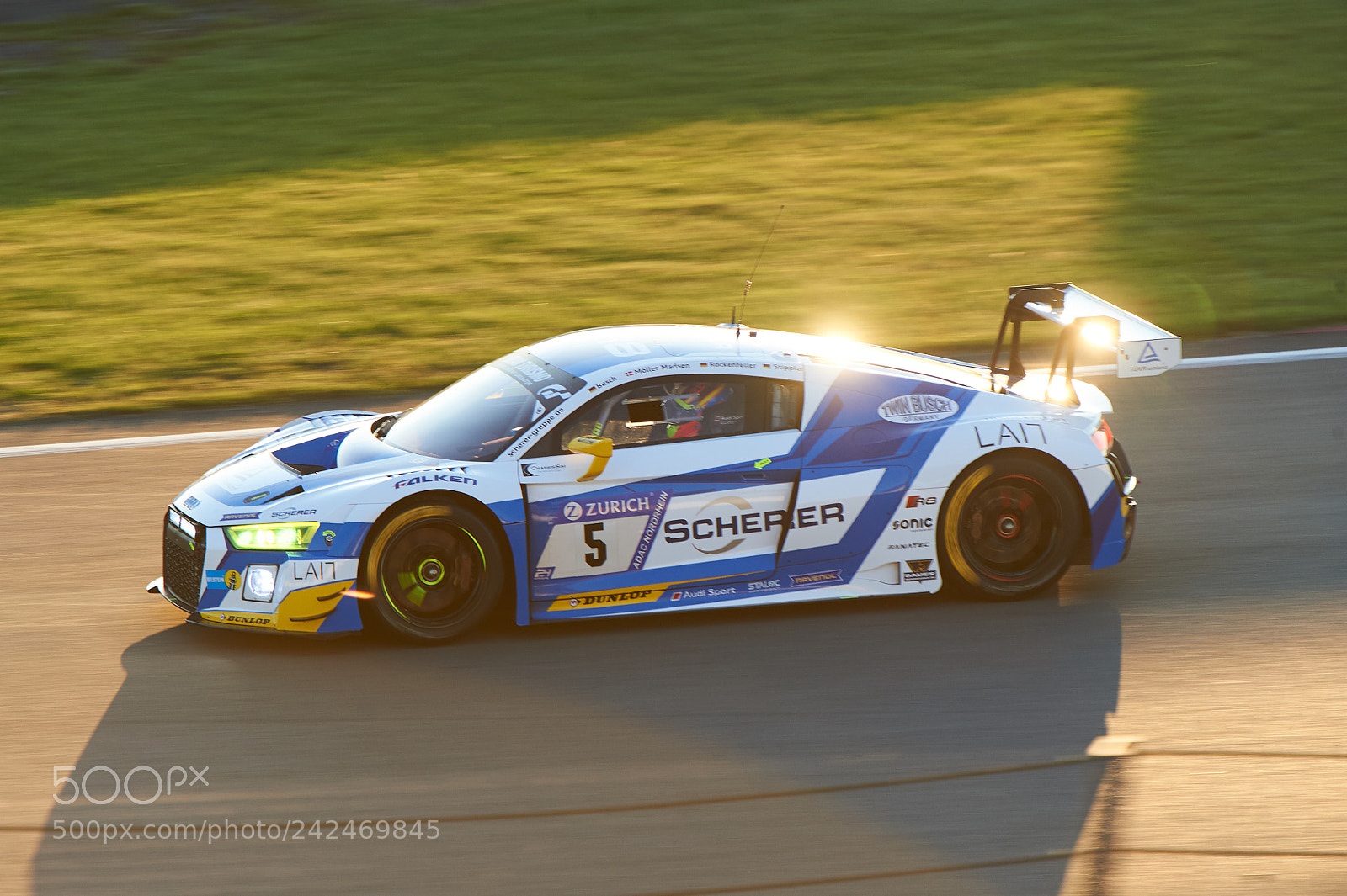 Nikon D3 sample photo. Phoenix racing r8 gt3 photography