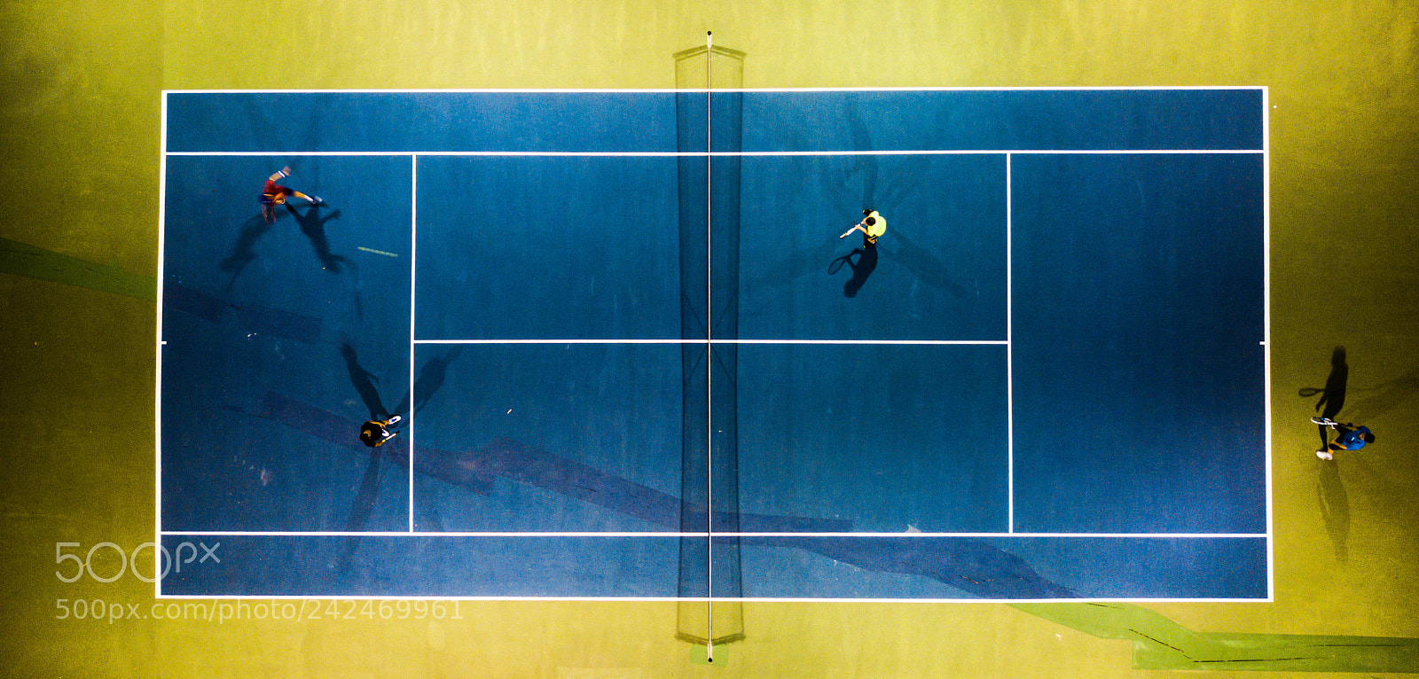 DJI FC220 sample photo. Doubles photography