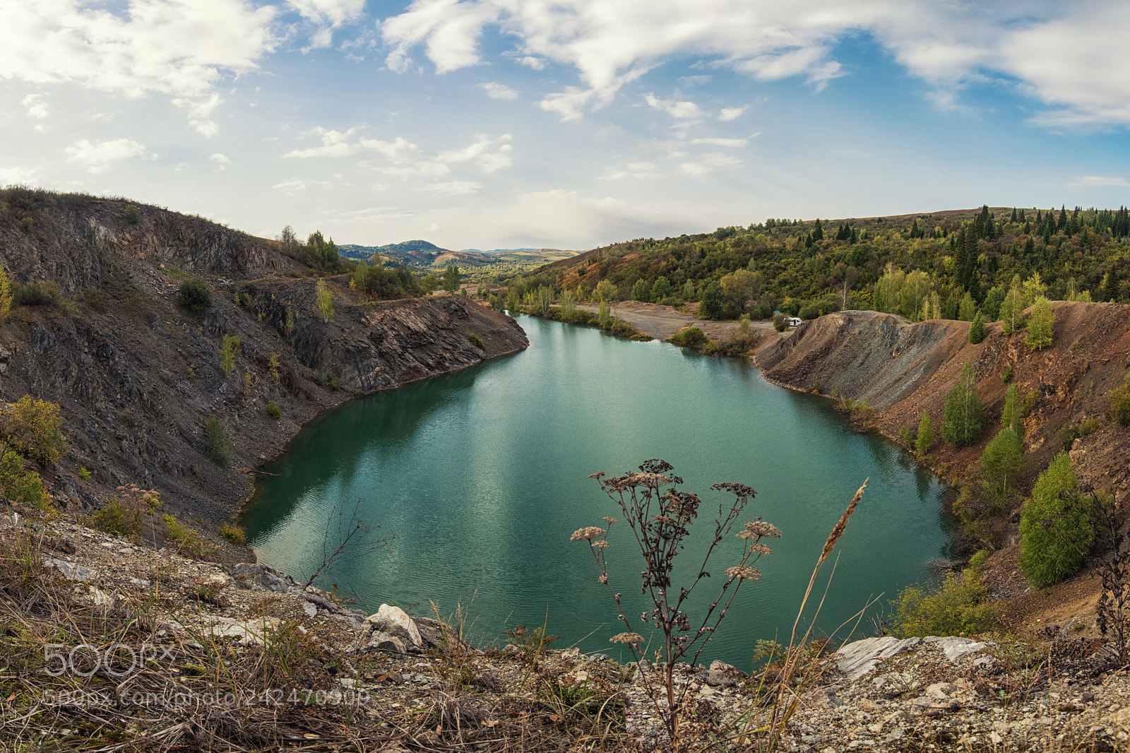 Nikon D810 sample photo. Blue lake in altai photography