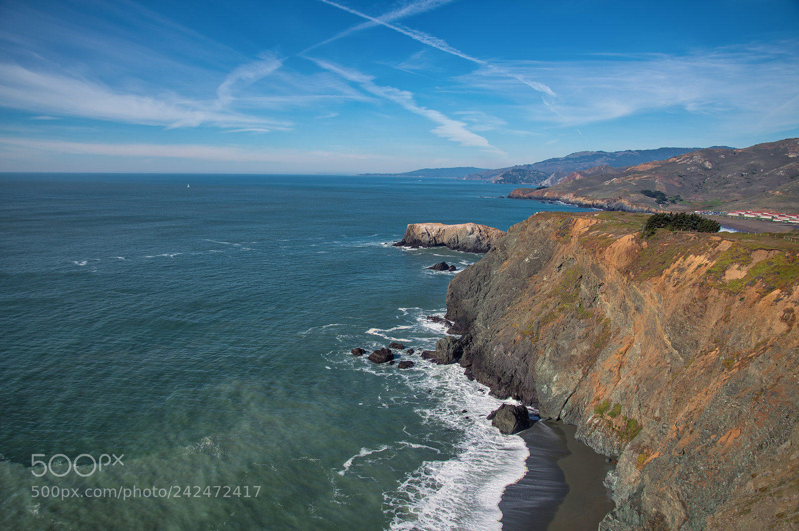 Nikon D850 sample photo. Marin coastline photography