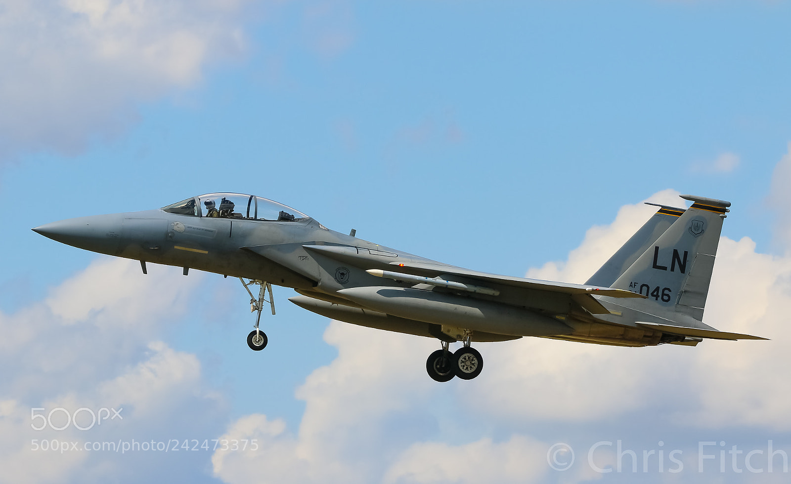 Canon EOS 7D Mark II sample photo. Usaf f-15c photography