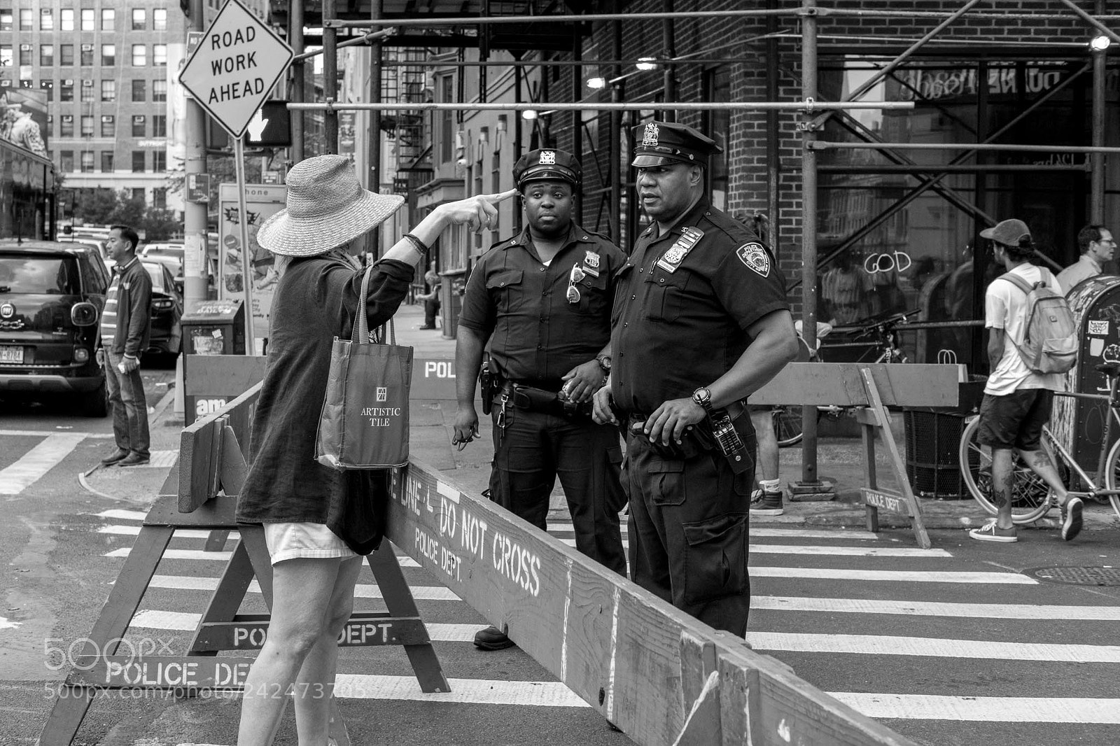 Fujifilm X-Pro2 sample photo. Road block photography