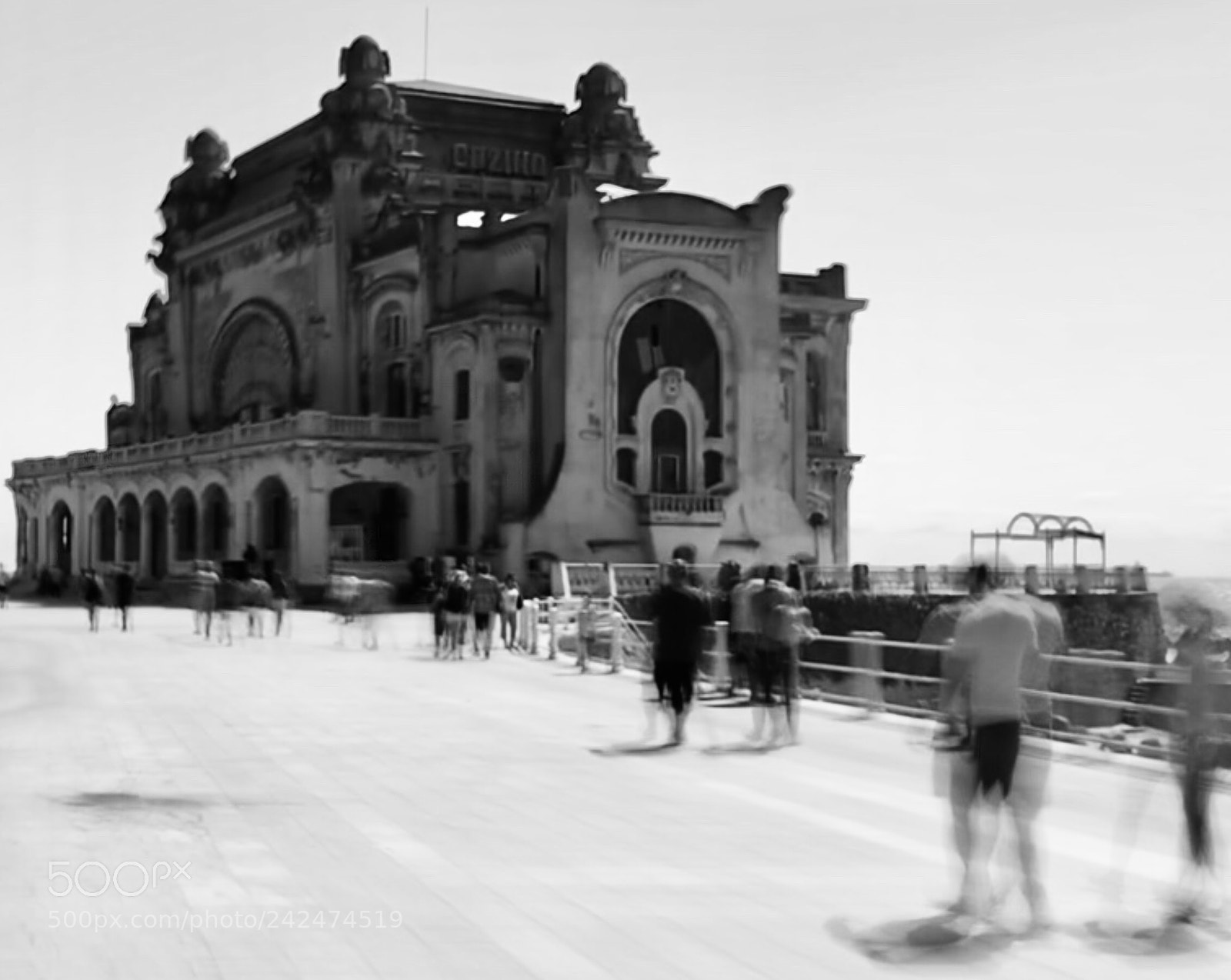 Apple iPhone 7 sample photo. Abandoned casino of constanta photography