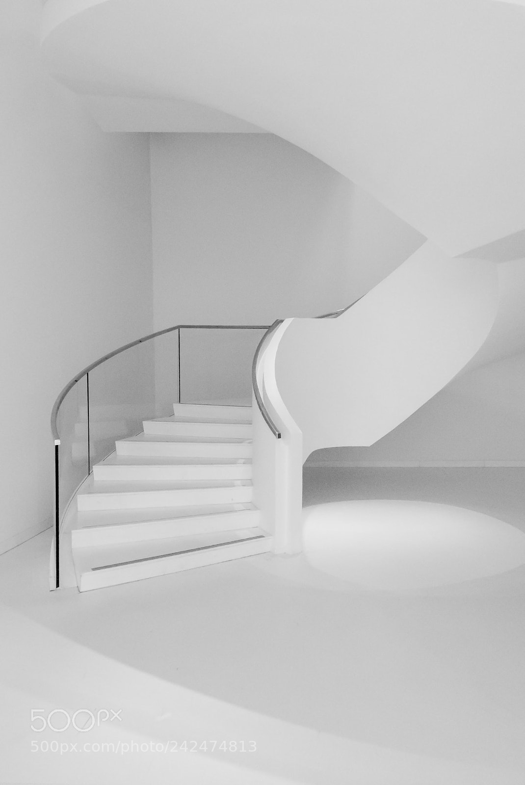 Panasonic Lumix DMC-LX100 sample photo. White staircase photography