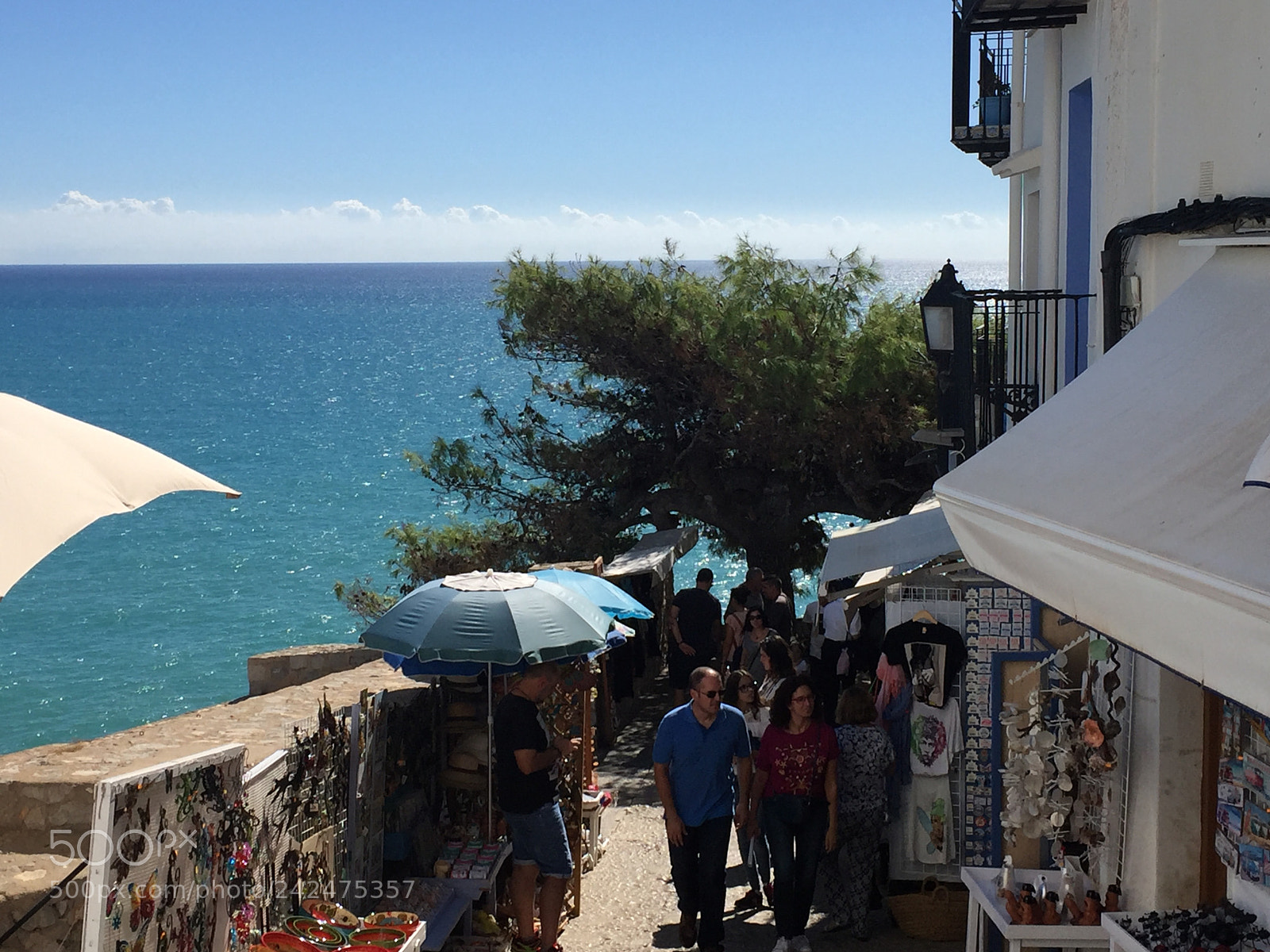 Apple iPhone 6 sample photo. Peniscola forteresse photography